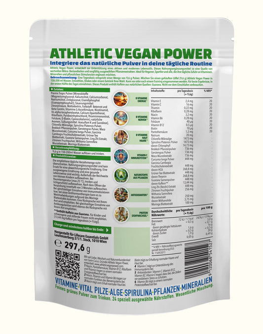 Athletic Vegan Power