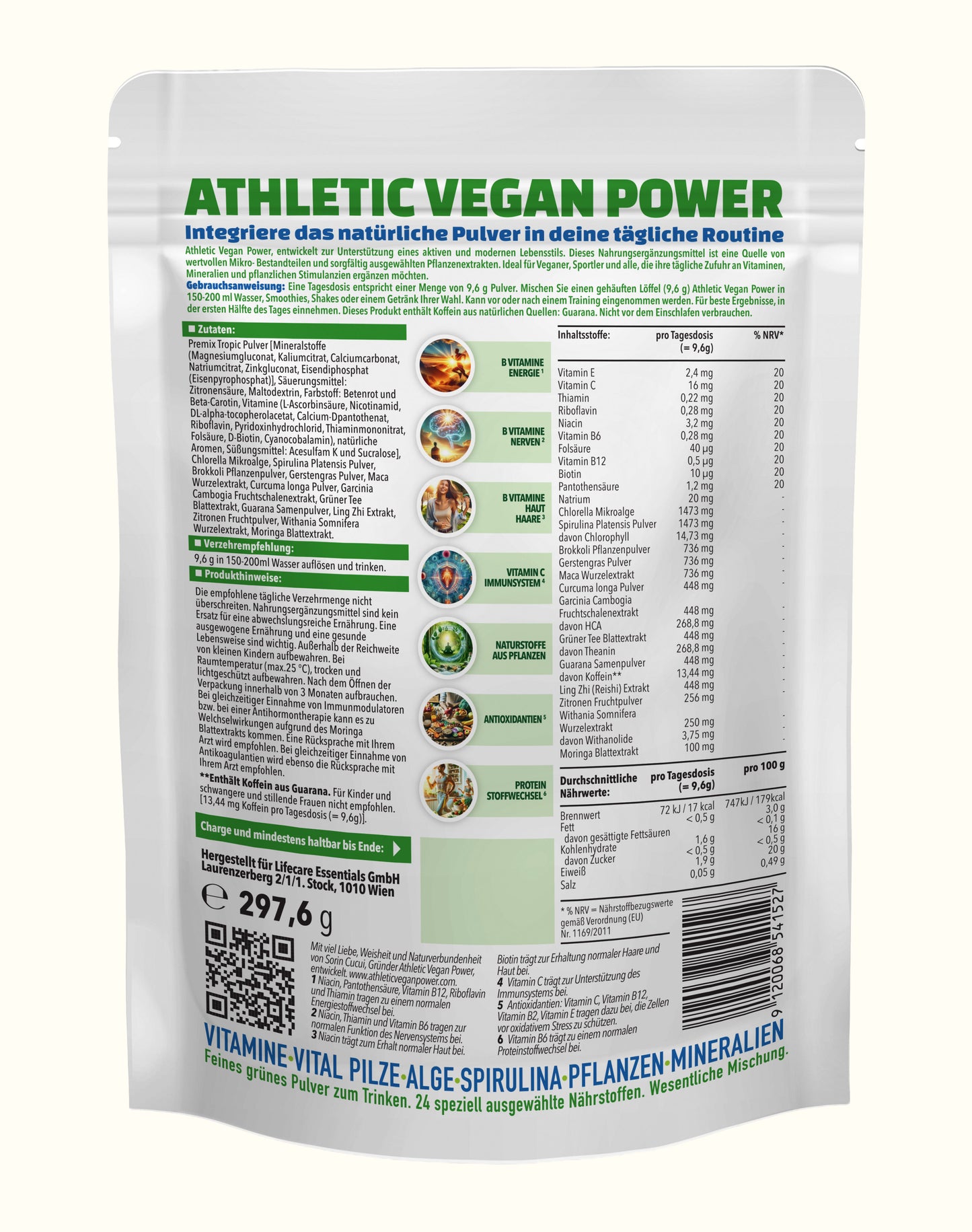 Athletic Vegan Power